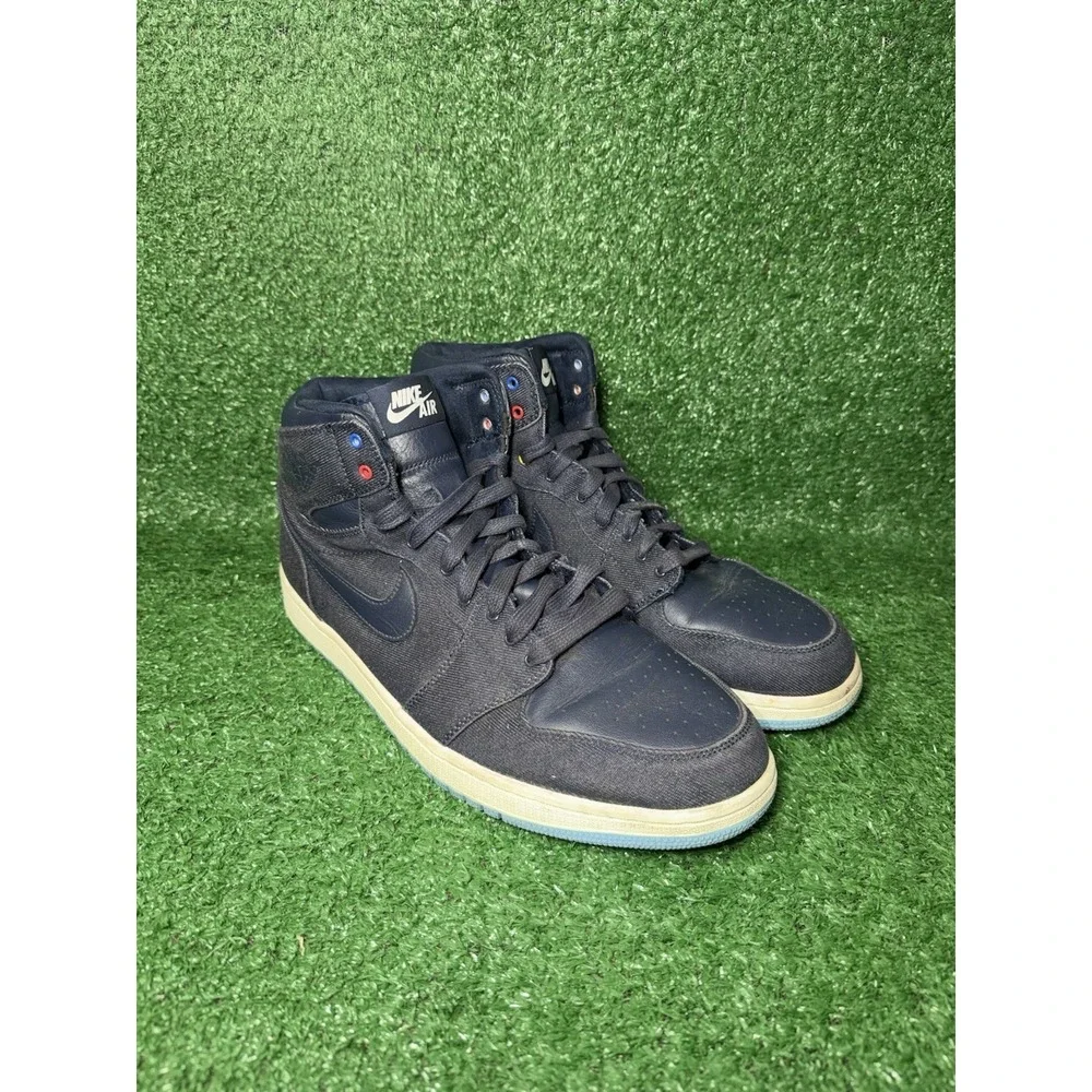Nike Air Jordan 1 Retro High OG Family Forever Denim Mens Size 14 682781-415